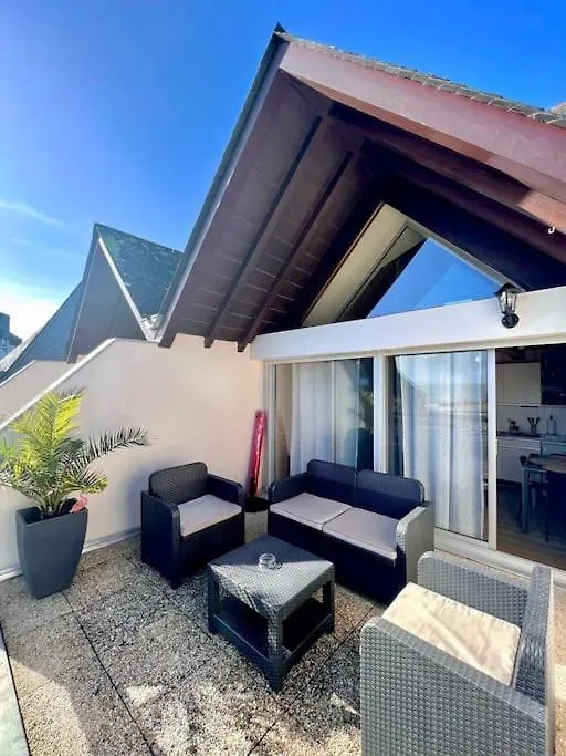Magnifique Duplex Vue Ocean Au Coeur De La Station Lägenhet Carnac Frankrike